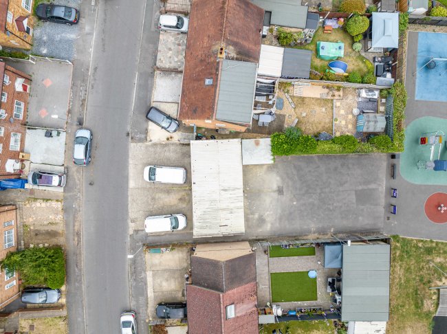 Garages between 26-28 Ash Grove, Harefield, Middlesex UB9 6EX 2