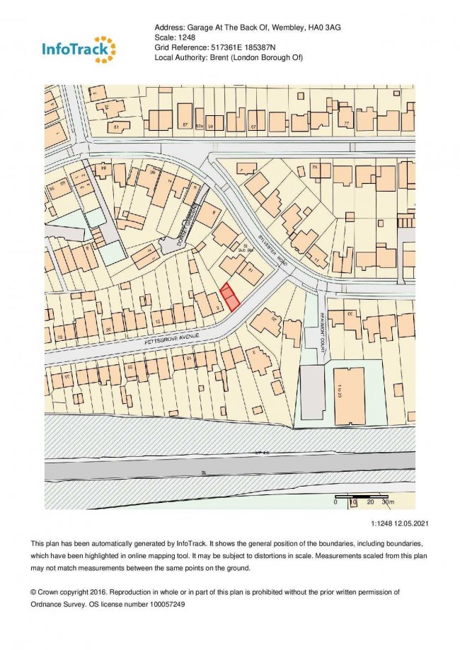 Garages and land at Pettsgrove Avenue, Wembley, HA0 3AF
 4
