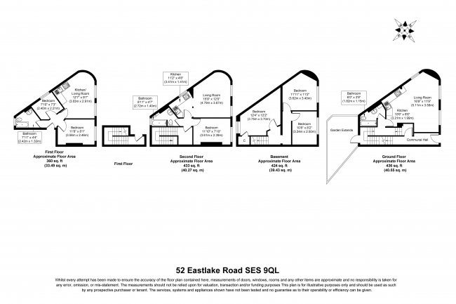 52 Eastlake Road, Camberwell, London, SE5 9QL
 2