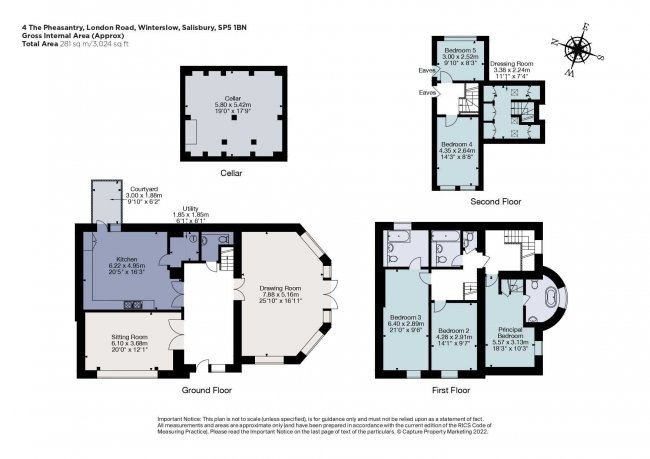 The Pheasantry, London Road, West Winterslow, Wiltshire SP5 1BN
 7