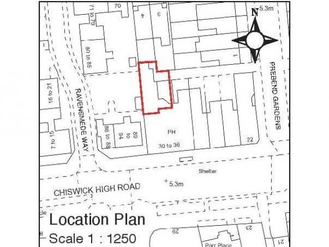 Site Rear of 30-34 Chiswick High Road, Chiswick, London W4 1TE
 2