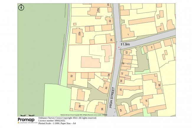 26 High Street and Land on the west side of 26 High Street, Stretham, Ely, Cambridgeshire, CB6 3JQ
 7