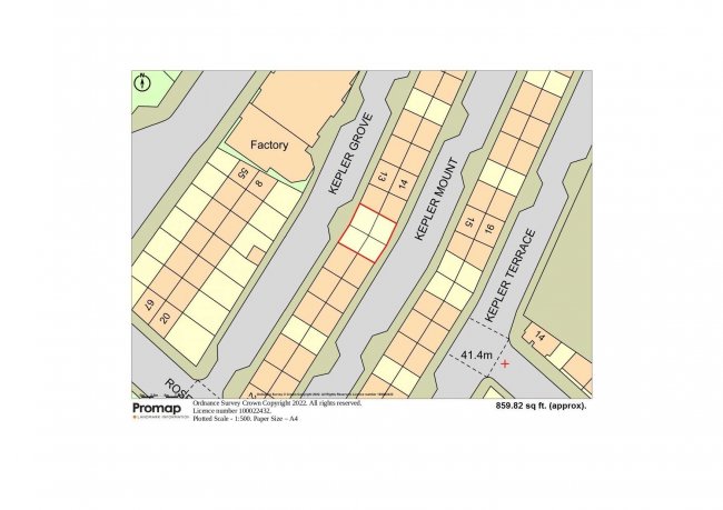 Land between 15 & 17 Kepler Grove and 16 & 18 Kepler Mount, Harehills, Leeds, West Yorkshire LS8 5EL 8