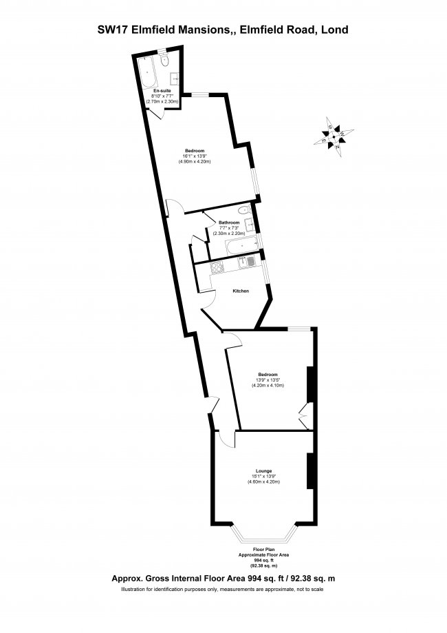 Flat 16, Elmfield Mansions, Elmfield Road, London SW17 8AA 9